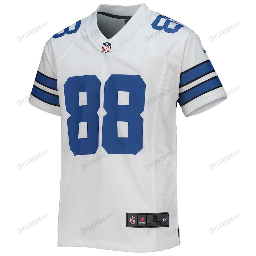 CeeDee Lamb 88 Dallas Cowboys YOUTH Game Jersey - White