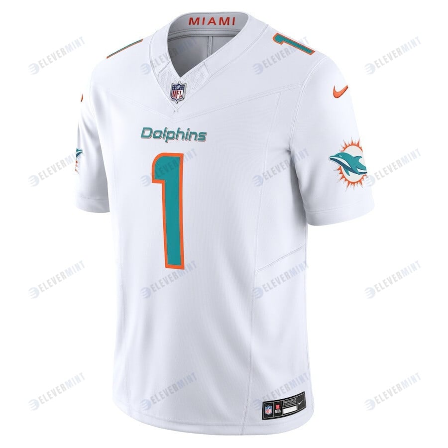 Tua Tagovailoa 1 Miami Dolphins Vapor F.U.S.E. Limited Jersey - White