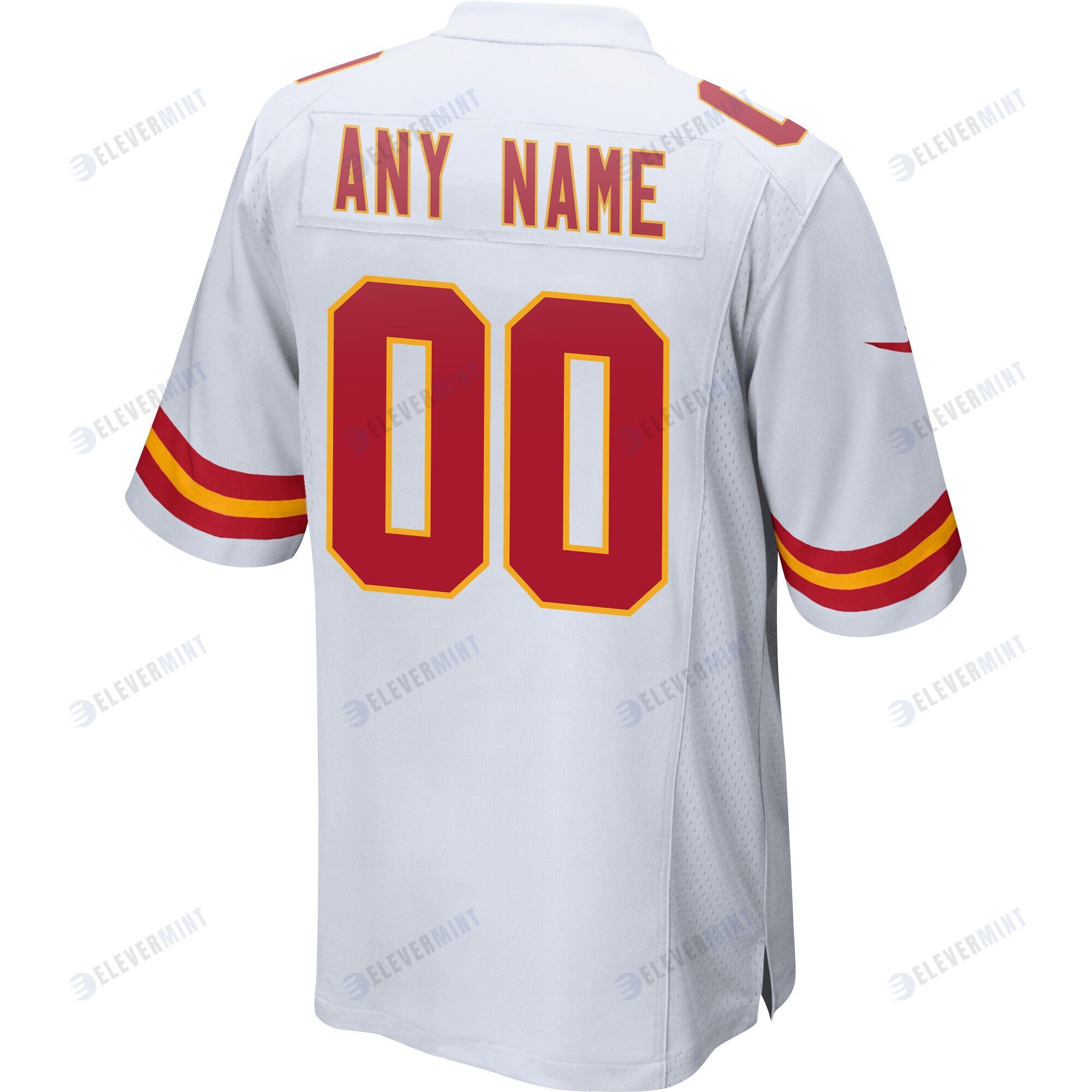Custom Kansas City Chiefs Super Bowl LVII Champions Men Game Jersey - White