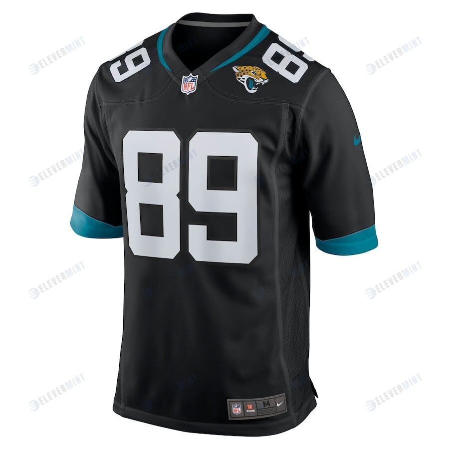 Josh Oliver 89 Jacksonville Jaguars Men's Game Jersey - Black
