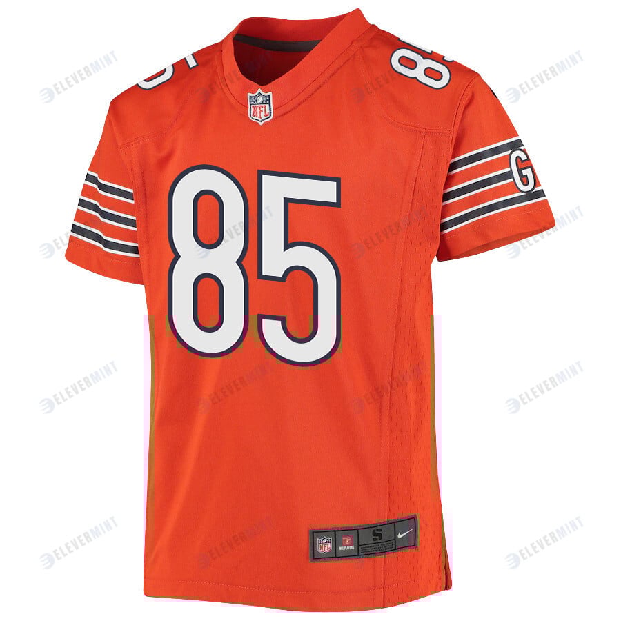 Robert Tonyan 85 Chicago Bears Youth Altenate Game Jersey - Orange