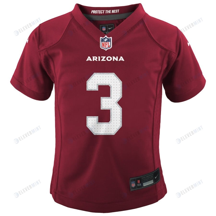 Budda Baker 3 Arizona Cardinals Preschool Game Jersey - Cardinal