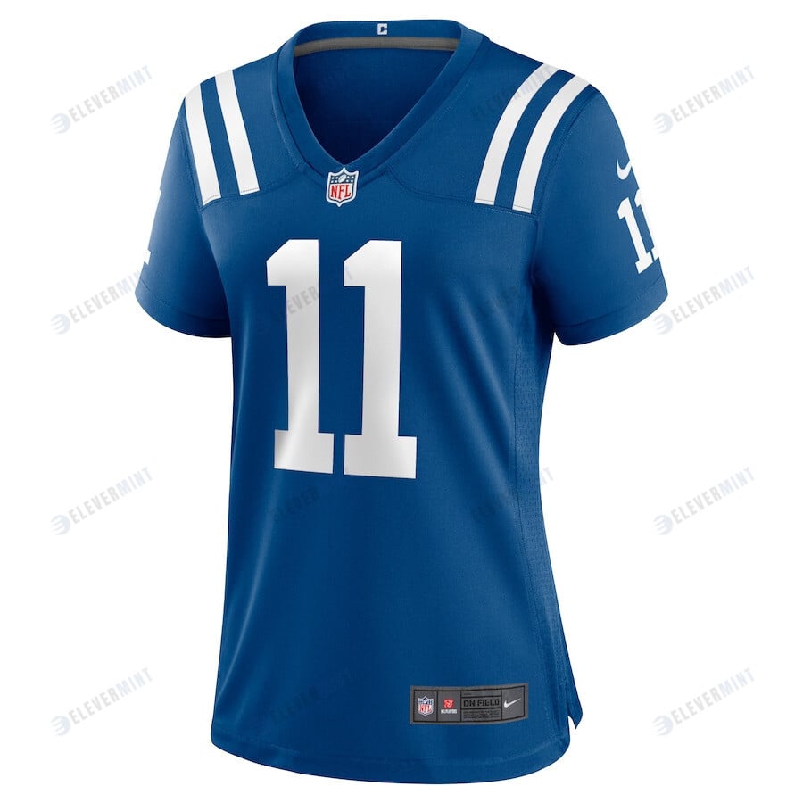 Michael Pittman Jr. 11 Indianapolis Colts Women Game Jersey - Royal