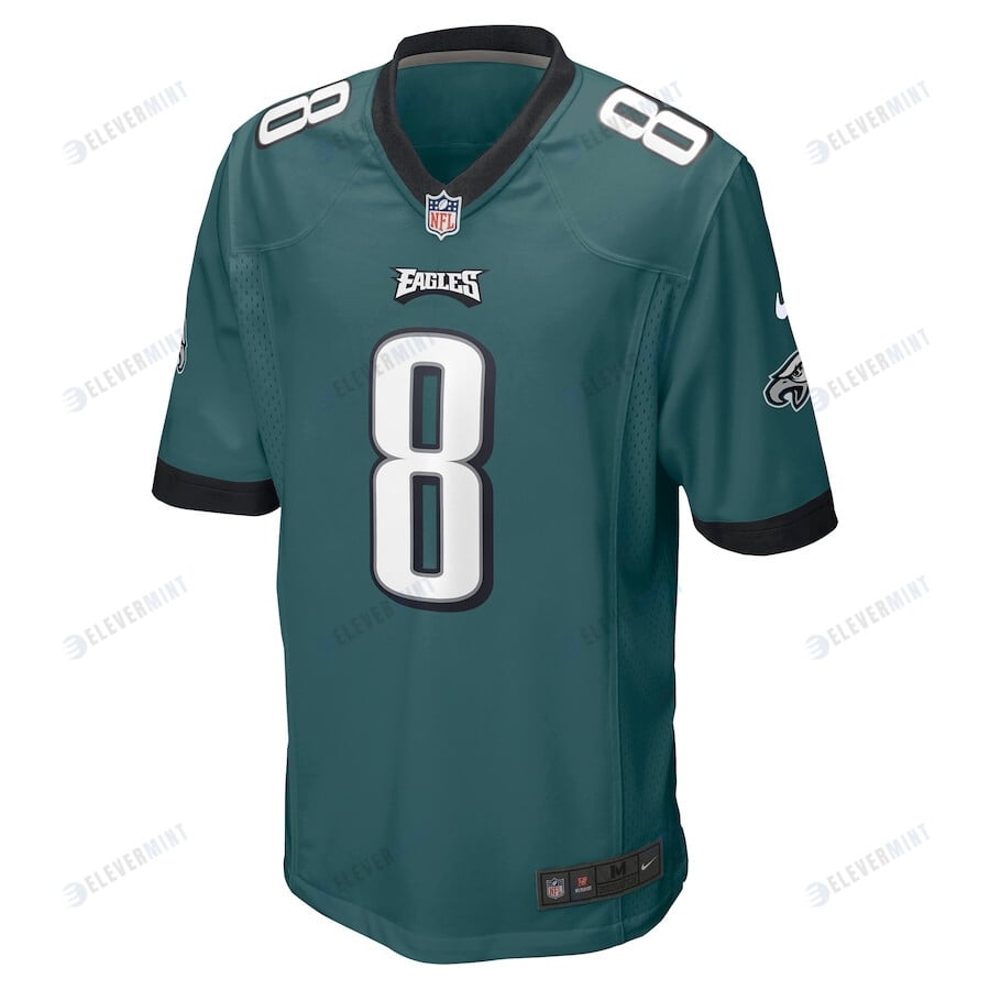Arryn Siposs 8 Philadelphia Eagles Game Jersey - Midnight Green