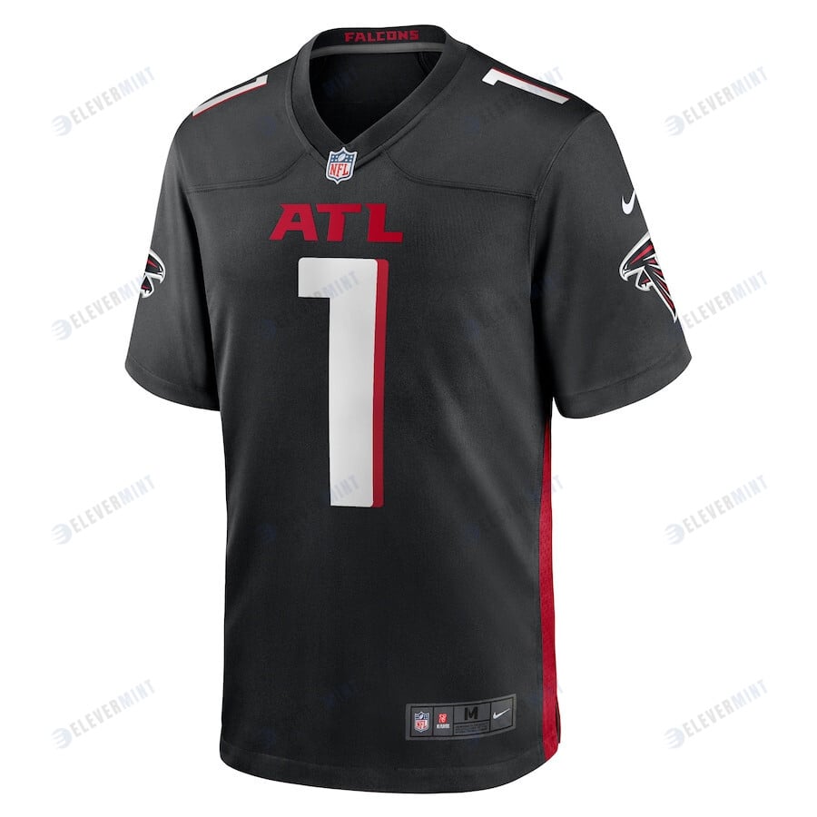 Dirty Birds 1 Atlanta Falcons Game Men Jersey - Black
