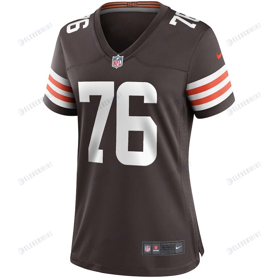 Lou Groza 76 Cleveland Browns Women Game Retired Jersey - Brown