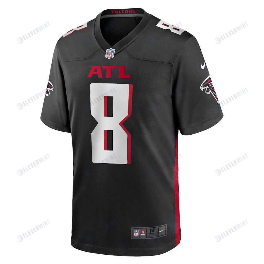 Kyle Pitts 8 Atlanta Falcons Game Jersey - Black