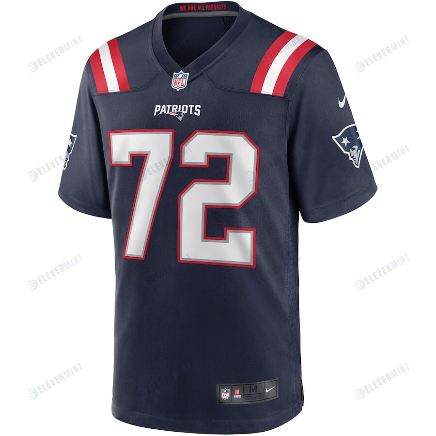 Matt Light 72 New England Patriots Men Game Retired Player Jersey - Navy