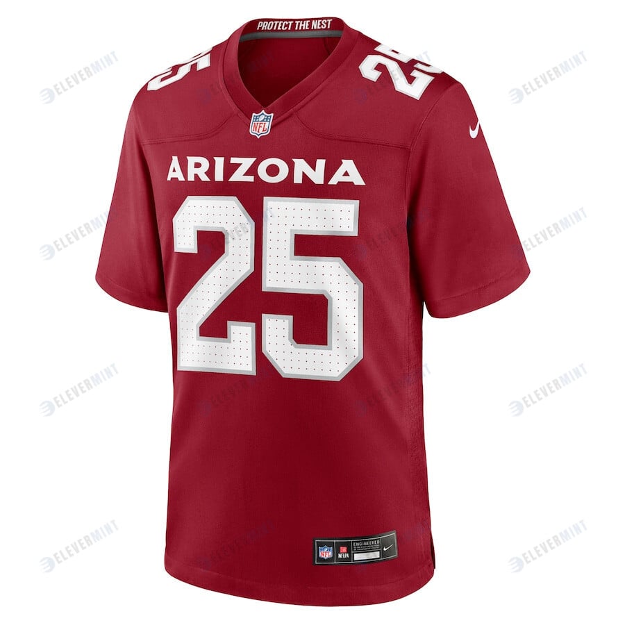 Zaven Collins 25 Arizona Cardinals Men Home Game Jersey - Cardinal