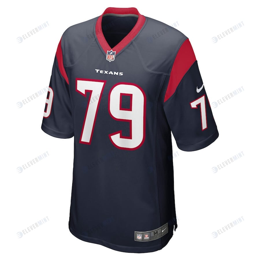Jimmy Morrissey 79 Houston Texans Men's Game Jersey - Navy