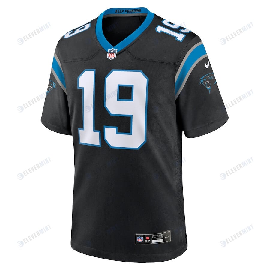Adam Thielen 19 Carolina Panthers Team Game Men Jersey - Black