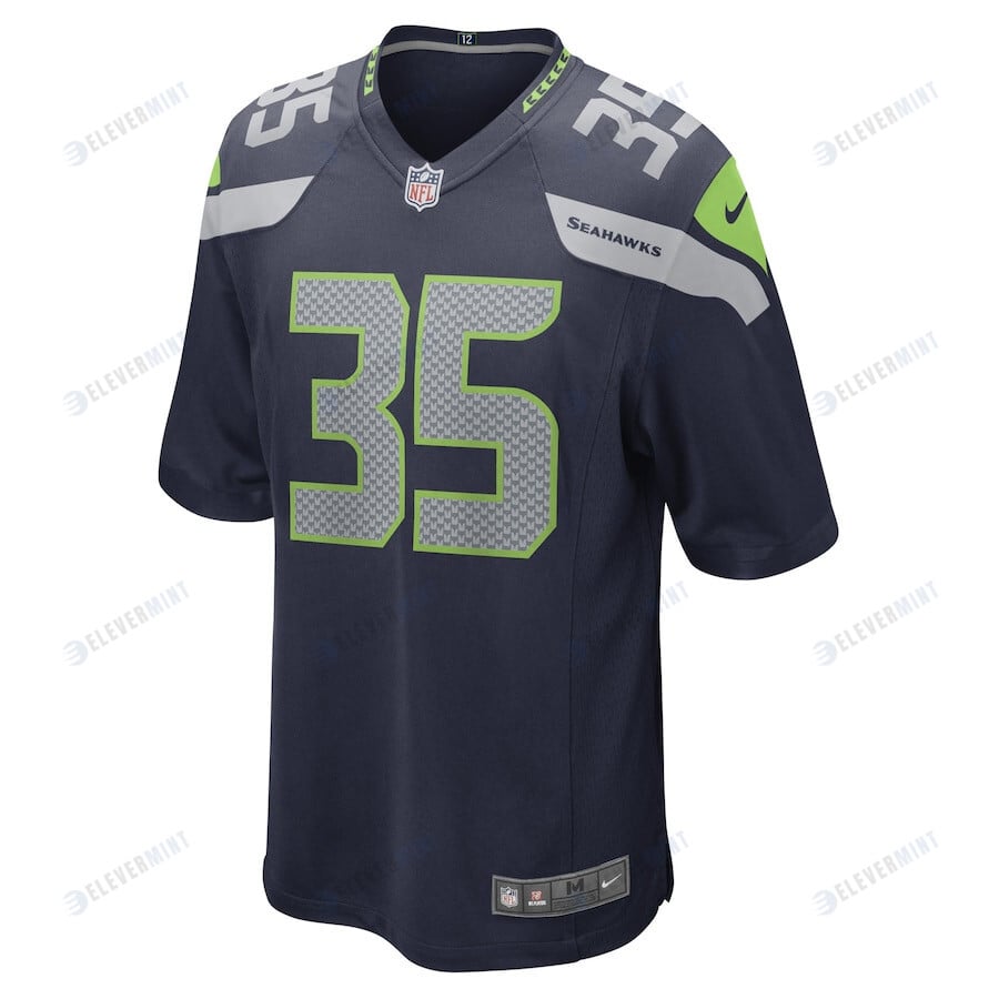 Joey Blount Seattle Seahawks Game Player Jersey - College Navy