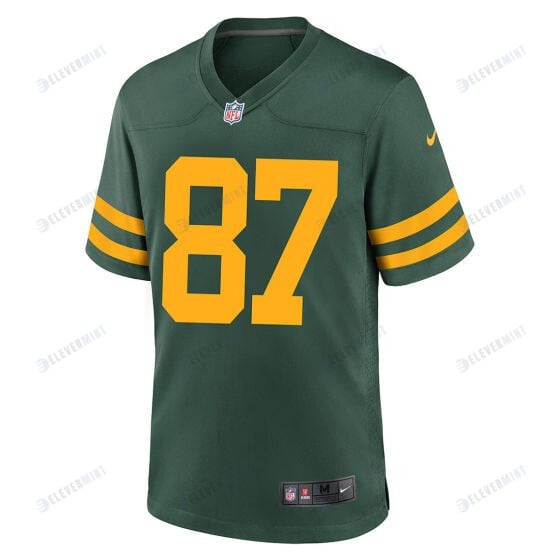 Romeo Doubs 87 Green Bay Packers 50s Classic Men Game Jersey - Green & Gold