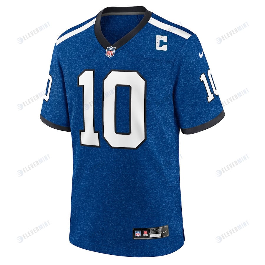 Gardner Minshew 10 Indianapolis Colts Indiana Nights Alternate Game Men Jersey - Royal