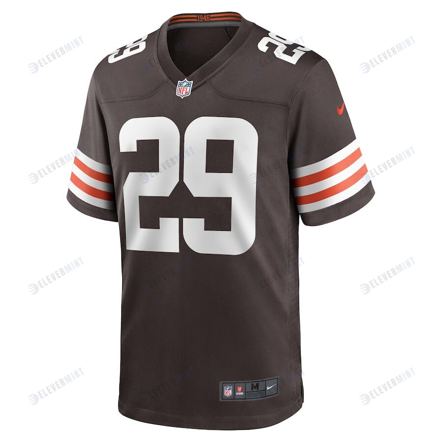 Cameron Mitchell 29 Cleveland Browns Men Team Game Jersey - Brown