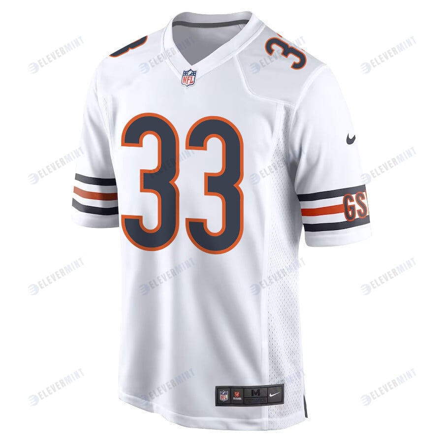 D’onta Foreman 33 Chicago Bears Youth Game Jersey - White