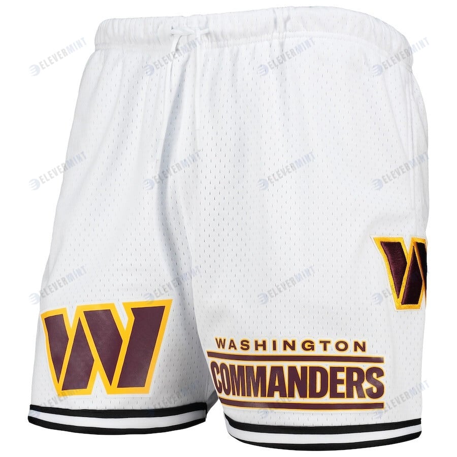 Washington Commanders Team Standard Mesh Shorts - White
