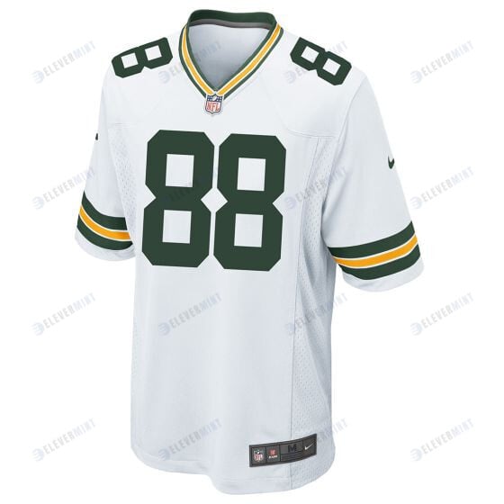 Luke Musgrave 88 Green Bay Packers Men Away Game Jersey - White