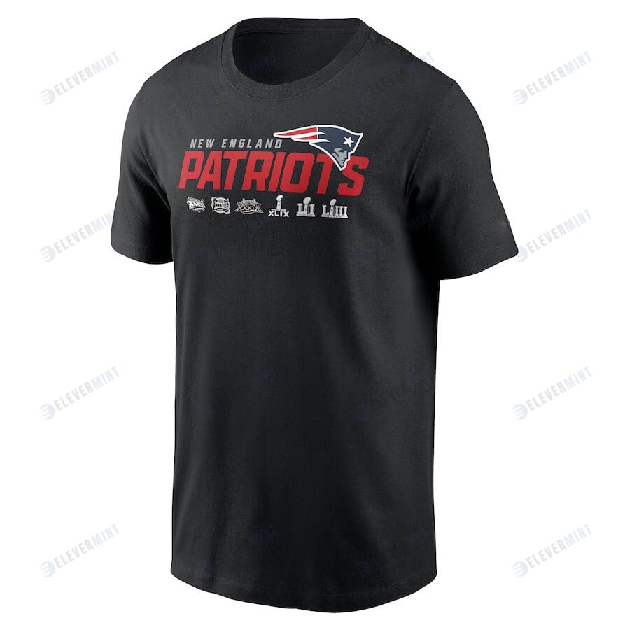 New England Patriots Local Essential T-Shirt - Black