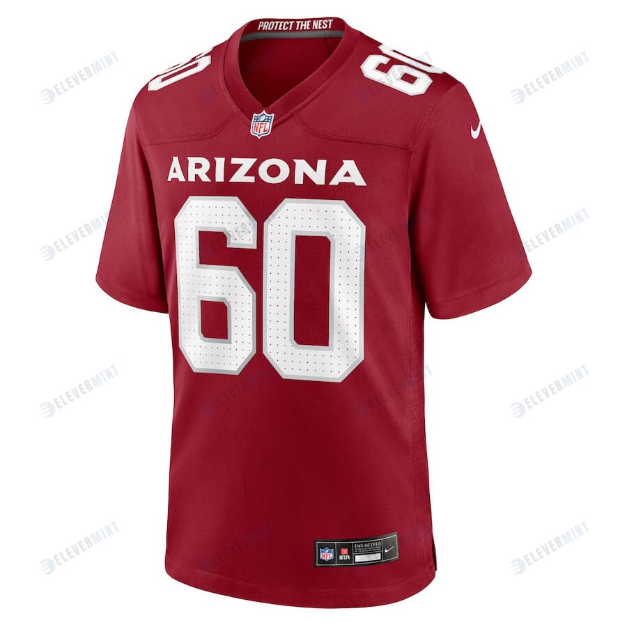 Ilm Manning 60 Arizona Cardinals Men Team Game Jersey - Cardinal