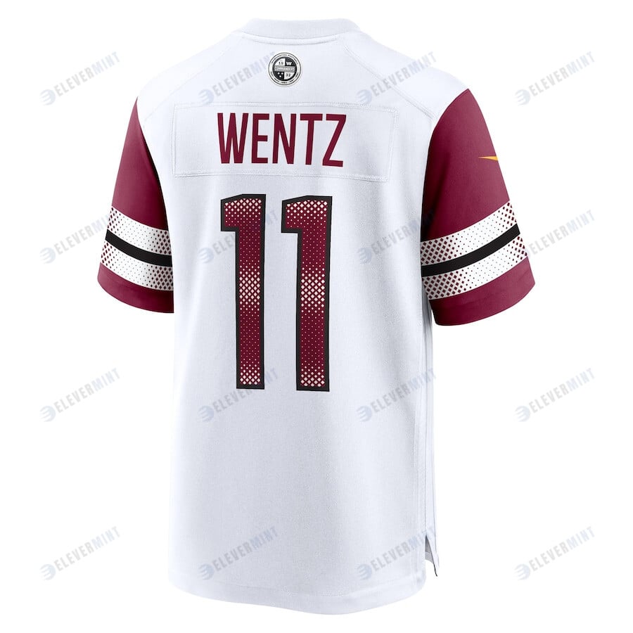 Carson Wentz 11 Washington Commanders Game Jersey - White