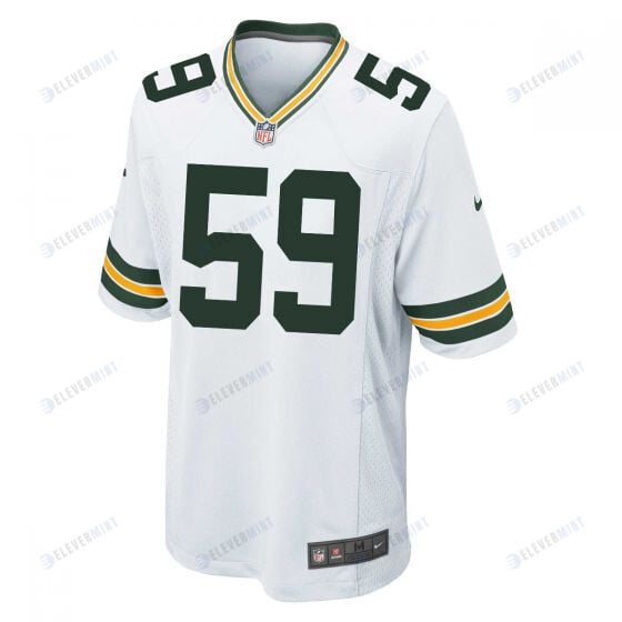 De'Vondre Campbell 59 Green Bay Packers Men Away Game Jersey - White