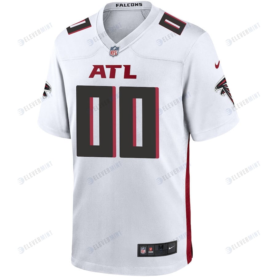 Atlanta Falcons Men Custom Game Jersey - White
