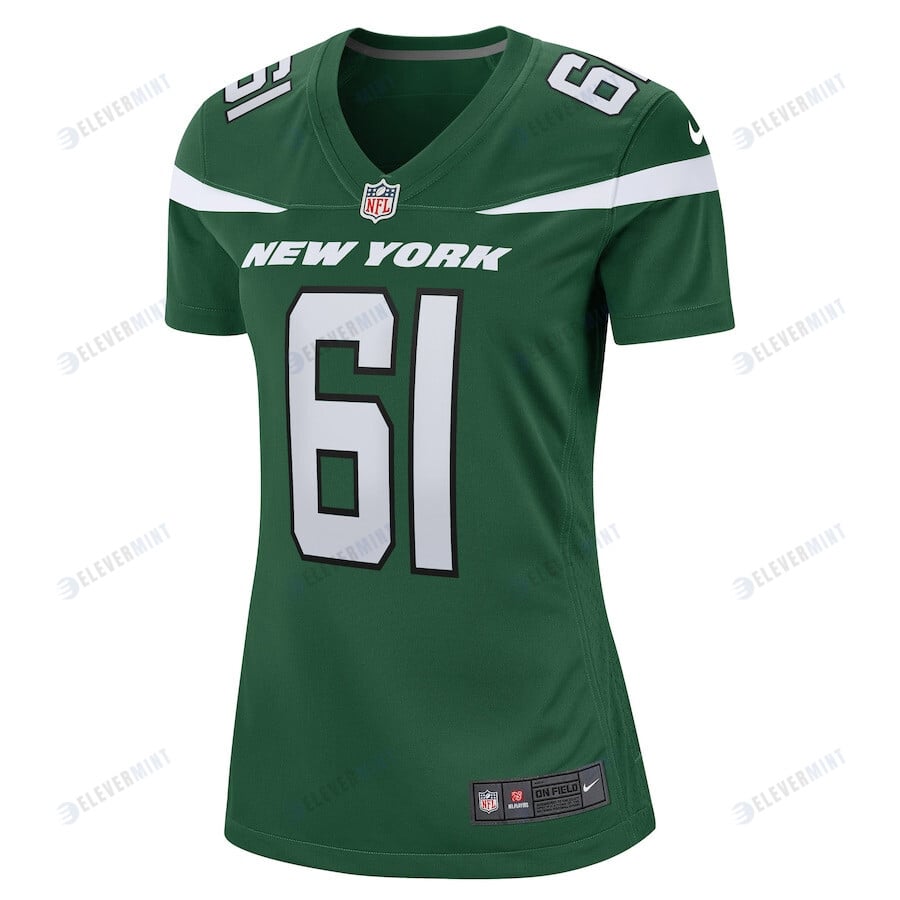 Max Mitchell New York Jets Women's Game Player Jersey - Gotham Green