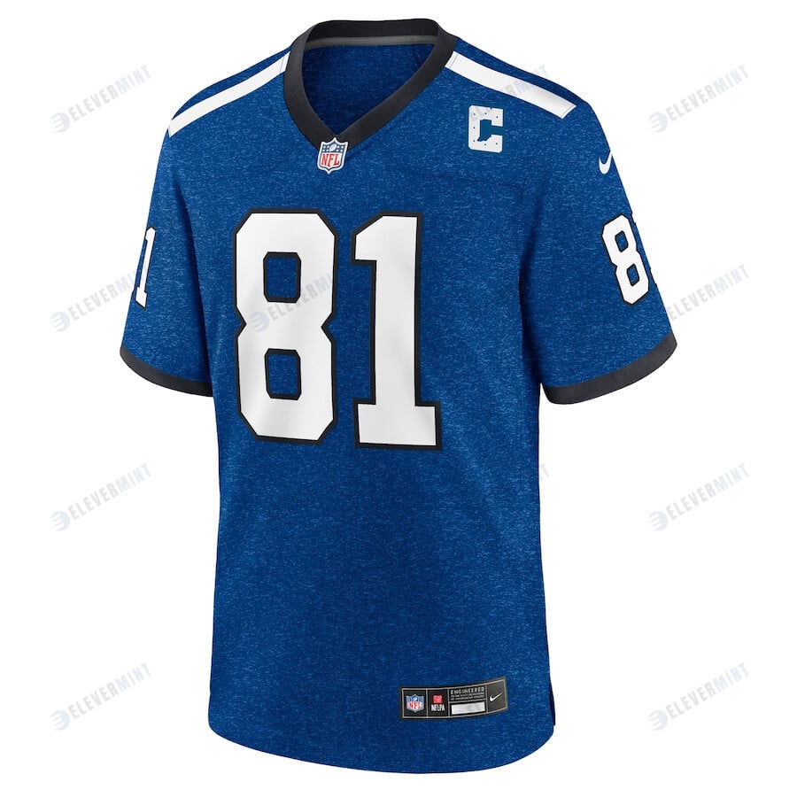 Mo Alie Cox 81 Indianapolis Colts Indiana Nights Alternate Game Men Jersey - Royal
