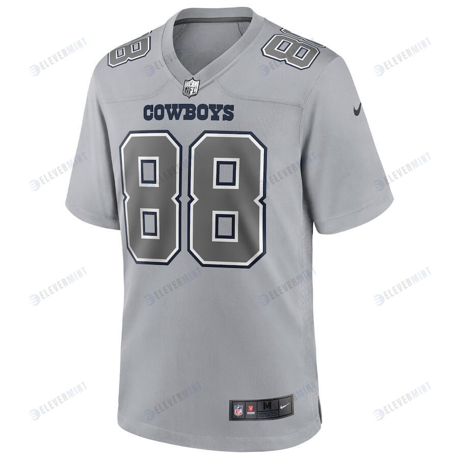 CeeDee Lamb 88 Dallas Cowboys Atmosphere Fashion Game Jersey - Gray