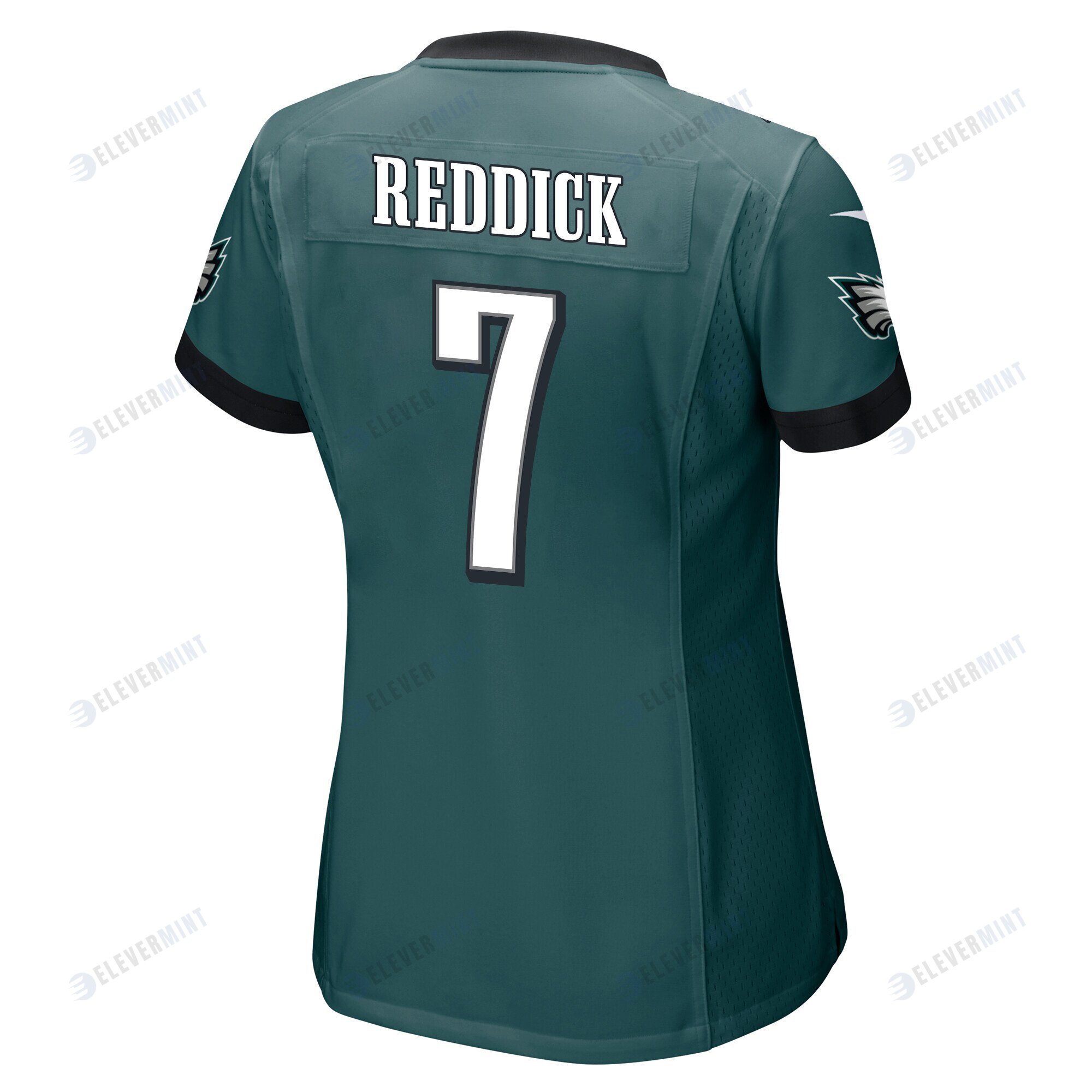 Haason Reddick 7 Philadelphia Eagles Super Bowl LVII Champions 2 Stars Women Game Jersey - Midnight Green