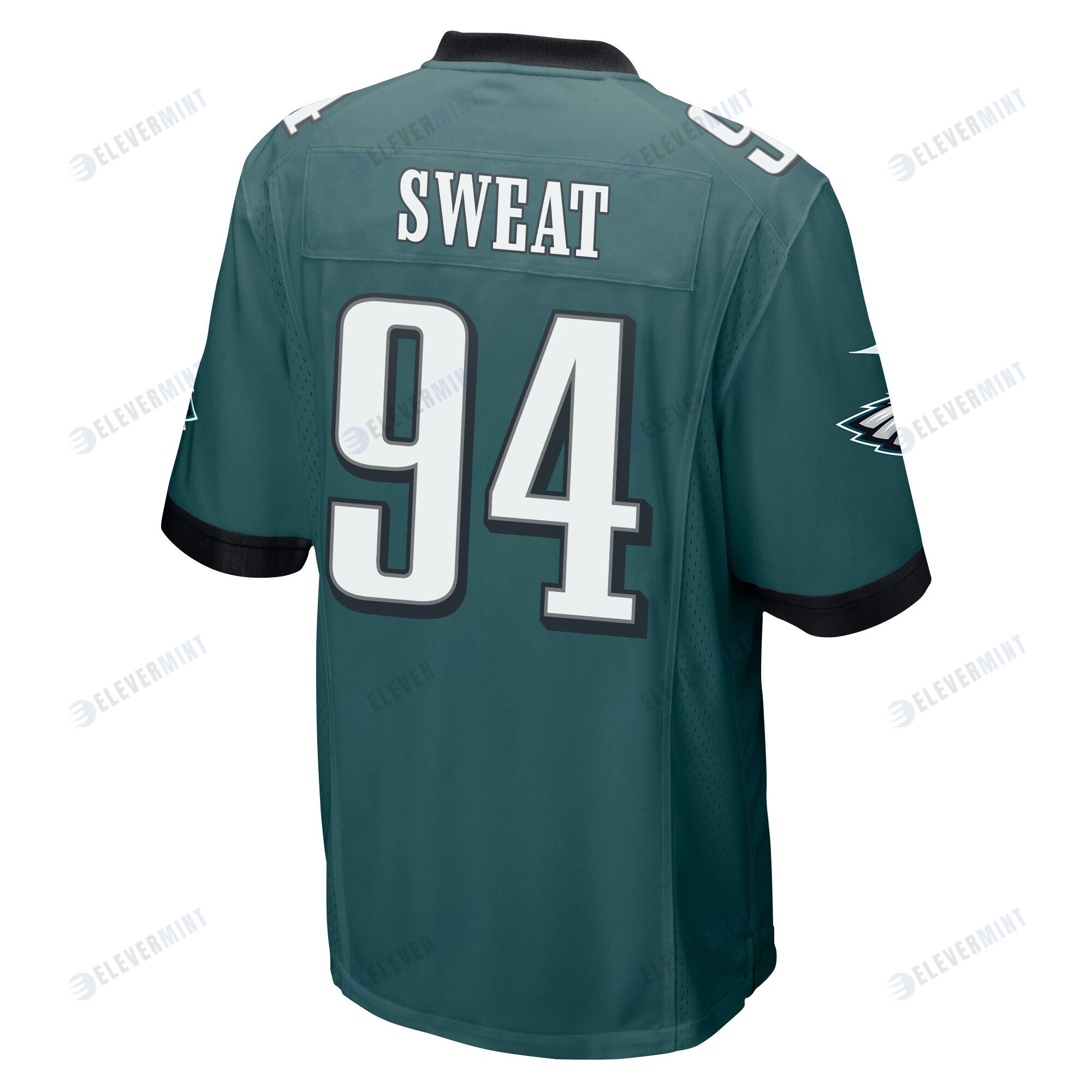 Josh Sweat 94 Philadelphia Eagles Super Bowl LVII Champions 2 Stars Men Game Jersey - Midnight Green