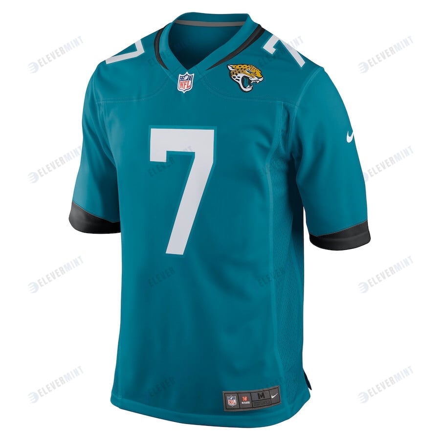 Zay Jones 7 Jacksonville Jaguars Men's Game Jersey - Teal
