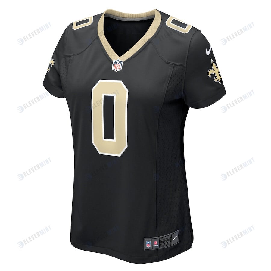 Ugo Amadi 0 New Orleans Saints Women Team Game Jersey - Black