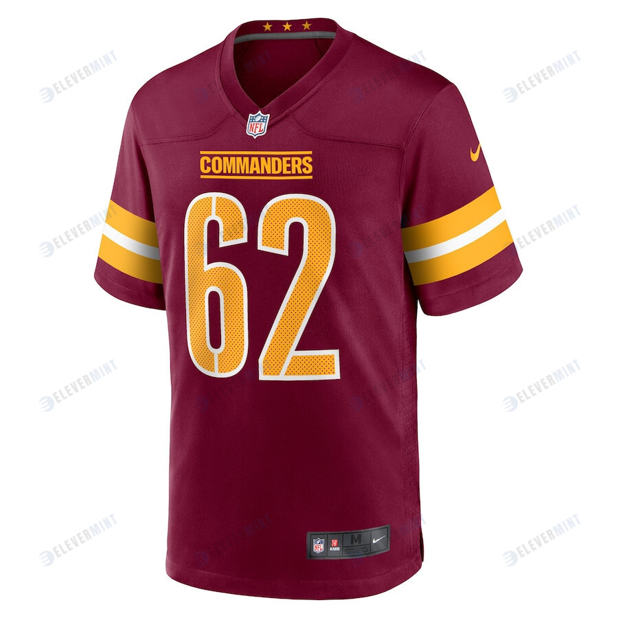 Alex Akingbulu Washington Commanders Game Player Jersey - Burgundy