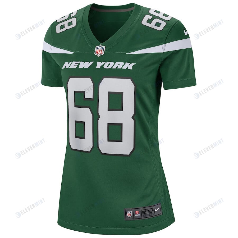 Kevin Mawae 68 New York Jets Women Game Retired Jersey - Gotham Green