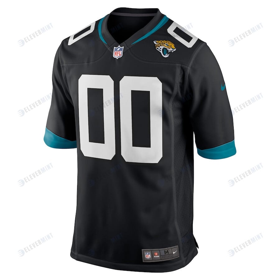 Jacksonville Jaguars Custom Men Game Jersey - Black