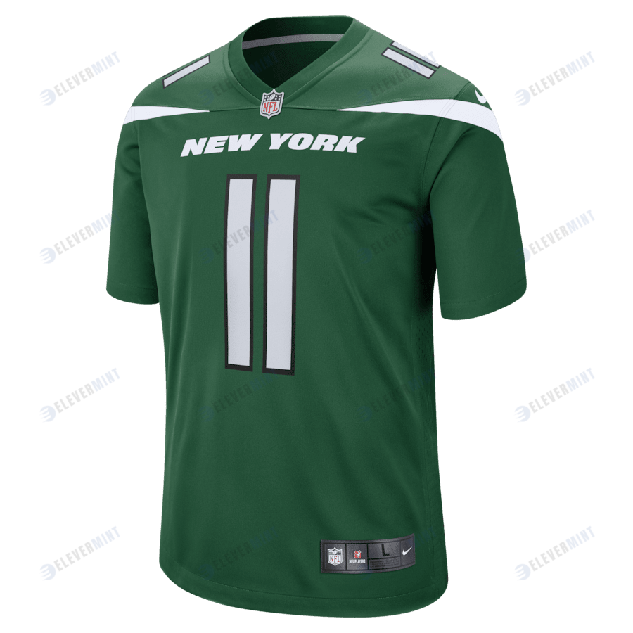Jermaine Johnson II 11 New York Jets Men Game Jersey - Gotham Green