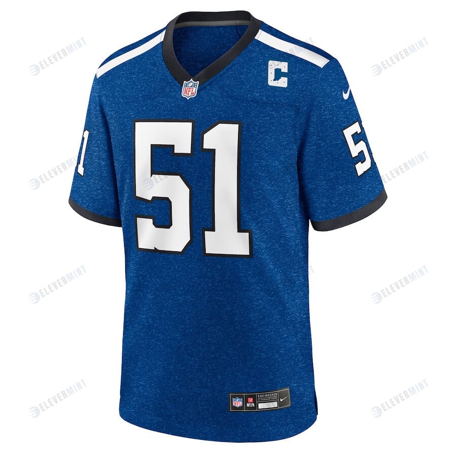 Kwity Paye 51 Indianapolis Colts Indiana Nights Alternate Game Men Jersey - Royal