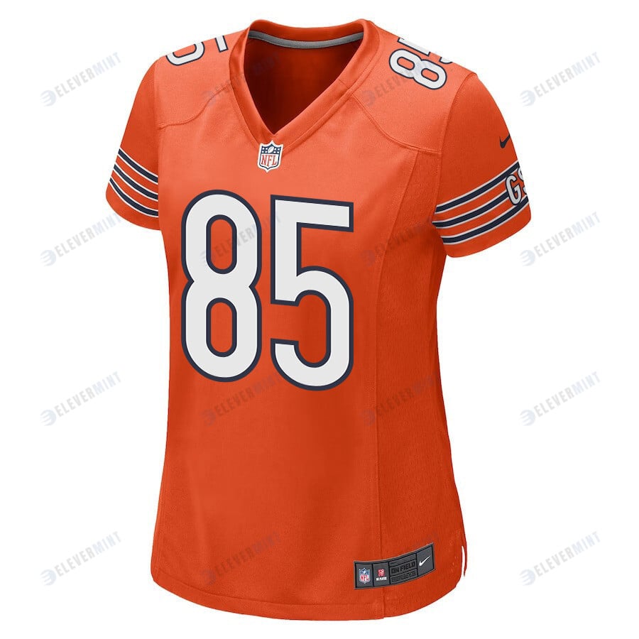 Robert Tonyan 85 Chicago Bears Women Alternate Game Jersey - Orange