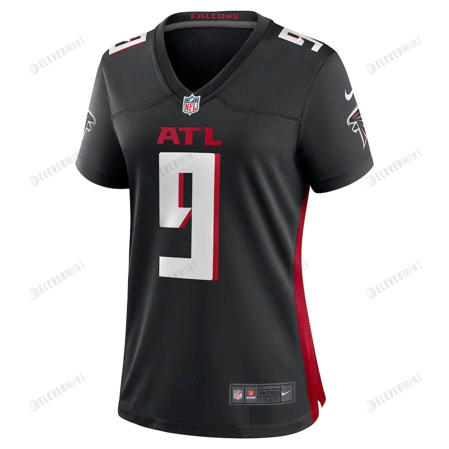 Desmond Ridder 9 Atlanta Falcons Women's Game Player Jersey - Black
