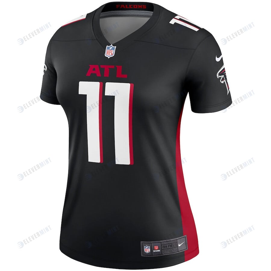 Julio Jones 11 Atlanta Falcons Women's Legend Jersey - Black