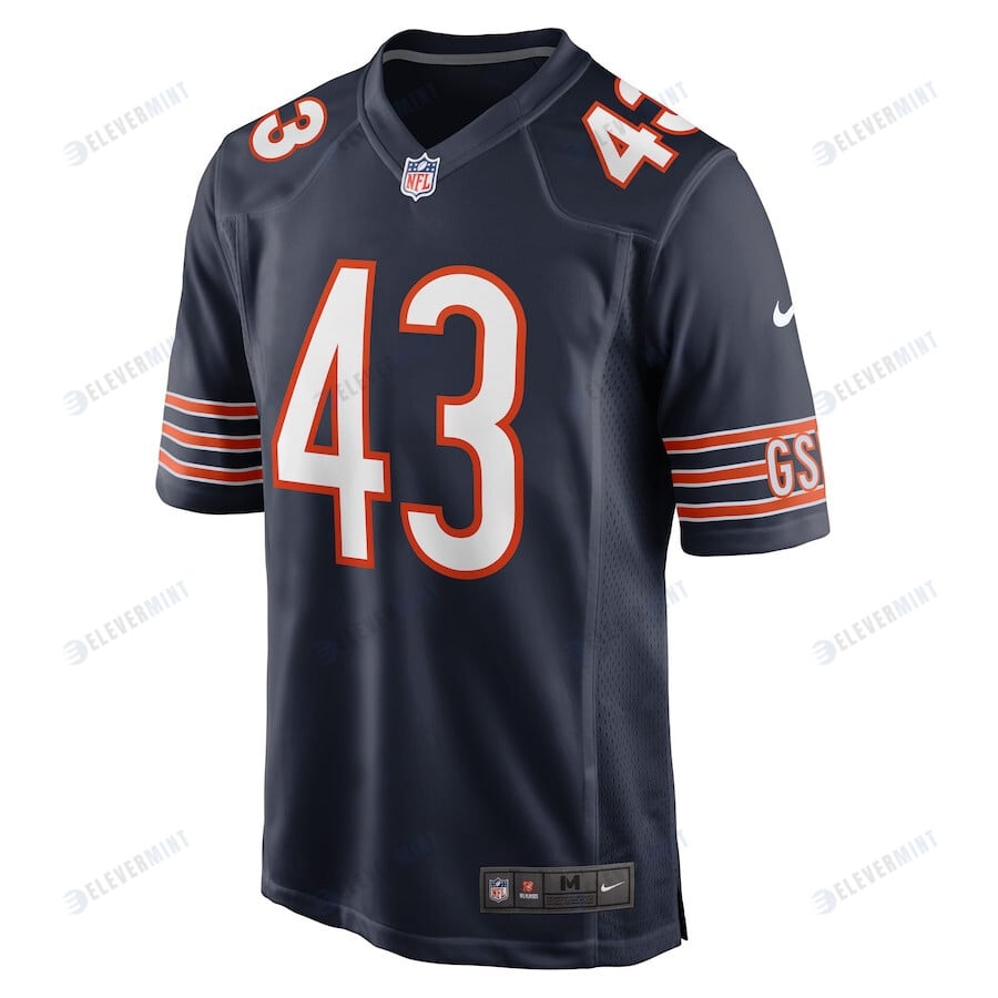 DeMarquis Gates Chicago Bears Game Player Jersey - Navy