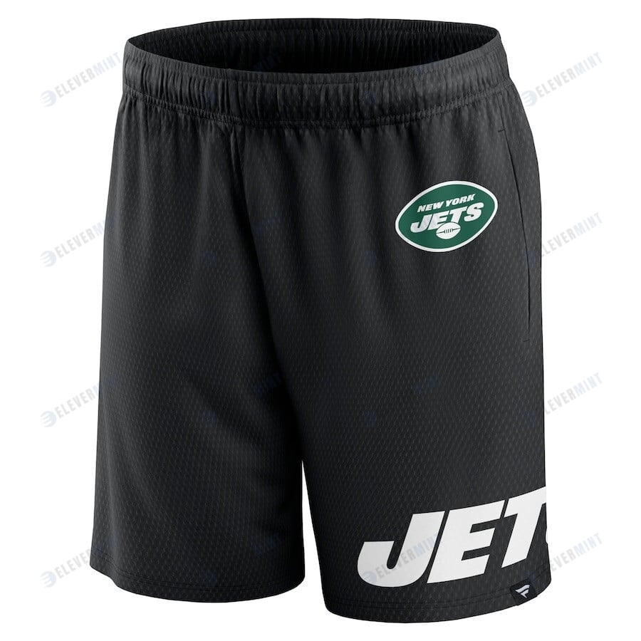 New York Jets Team Black Clincher Shorts - Men