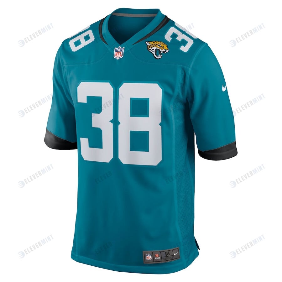 Andre Cisco 38 Jacksonville Jaguars Men's Game Jersey - Teal