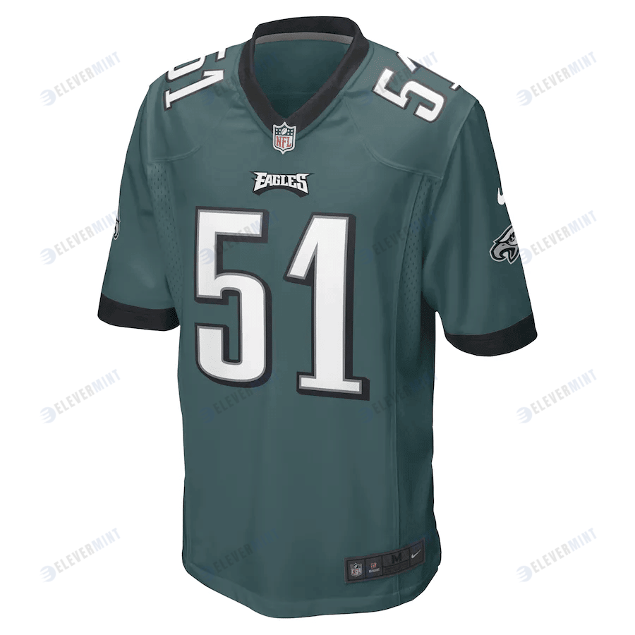 Cam Jurgens Philadelphia Eagles Game Player Jersey - Midnight Green