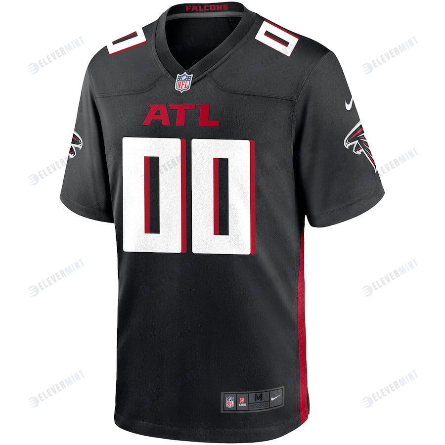 Atlanta Falcons Men Custom Game Jersey - Black