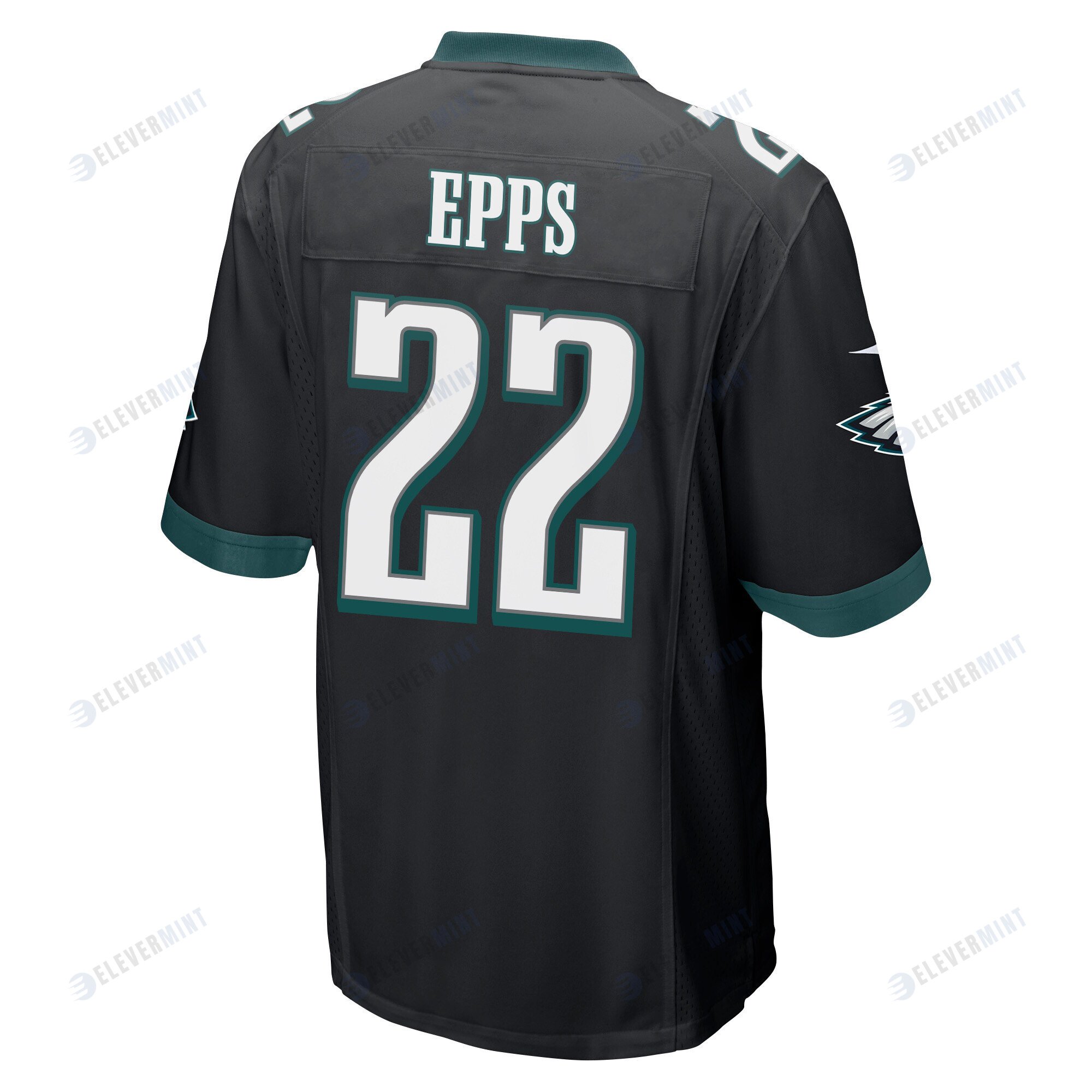Marcus Epps 22 Philadelphia Eagles Super Bowl LVII Champions Men Game Jersey - Black