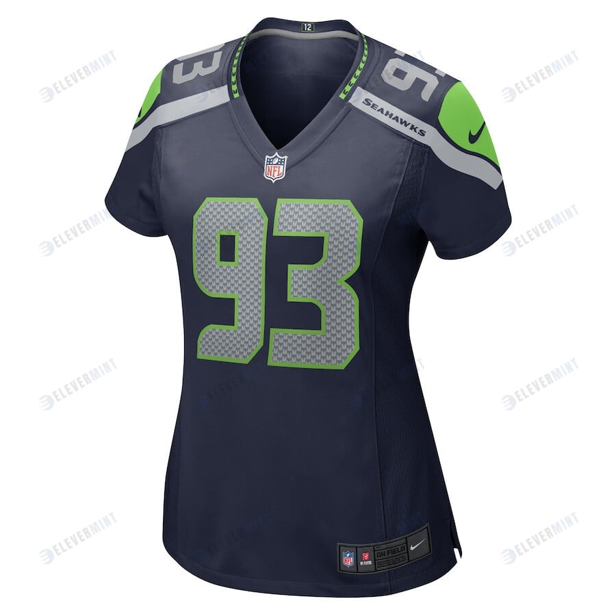 Cameron Young 93 Seattle Seahawks Women Game Jersey - College Navy