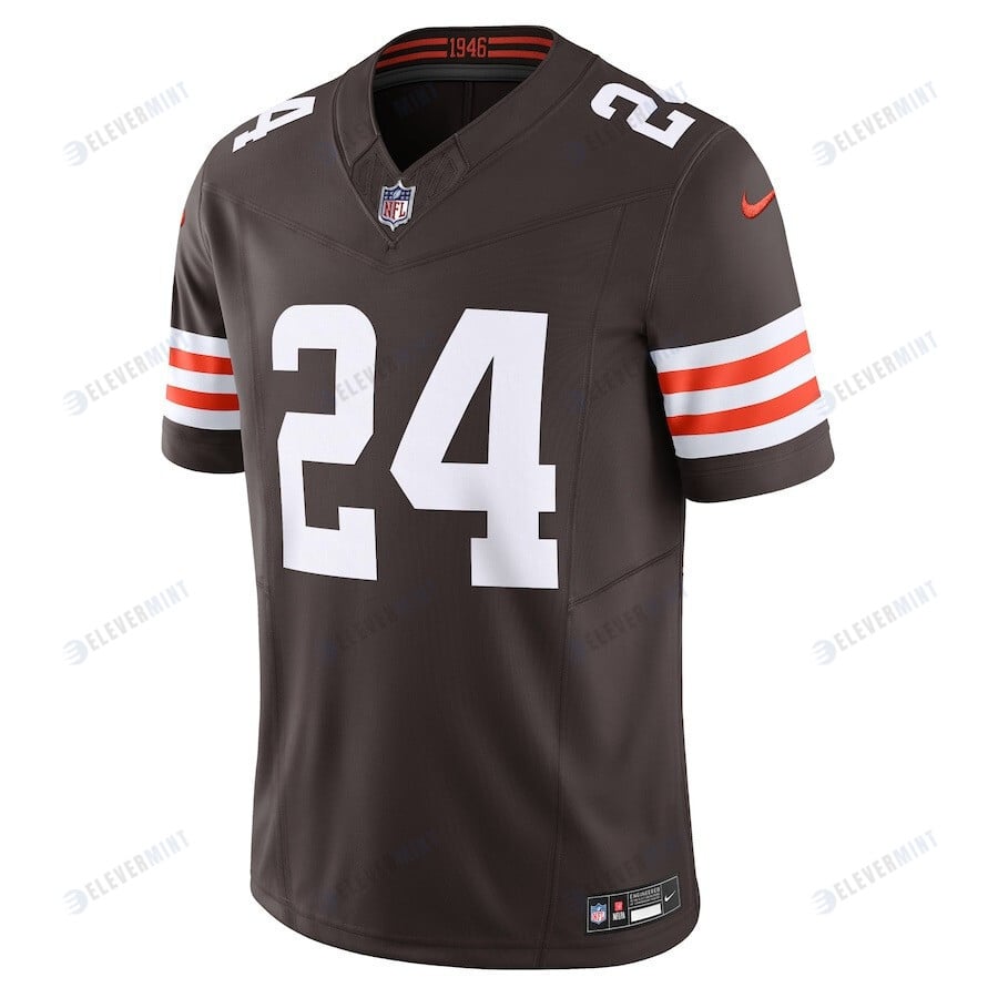 Nick Chubb 24 Cleveland Browns Vapor F.U.S.E. Limited Jersey - Brown